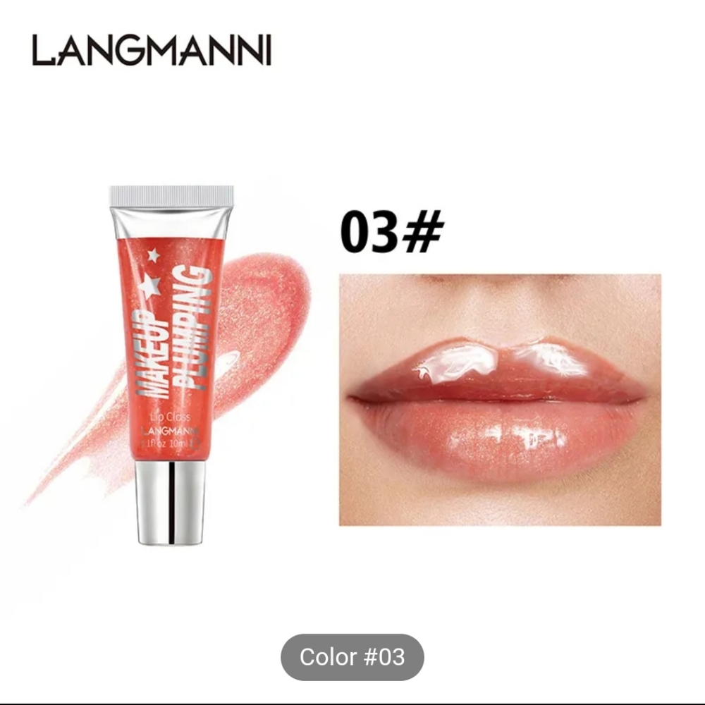 New Lip plumping lip gloss